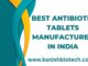 Best Antibiotic Tablets Manufacturer in India
