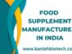 Food Supplement Manufacturer in India | Trusted Nutraceutical Company – Kanish Biotech